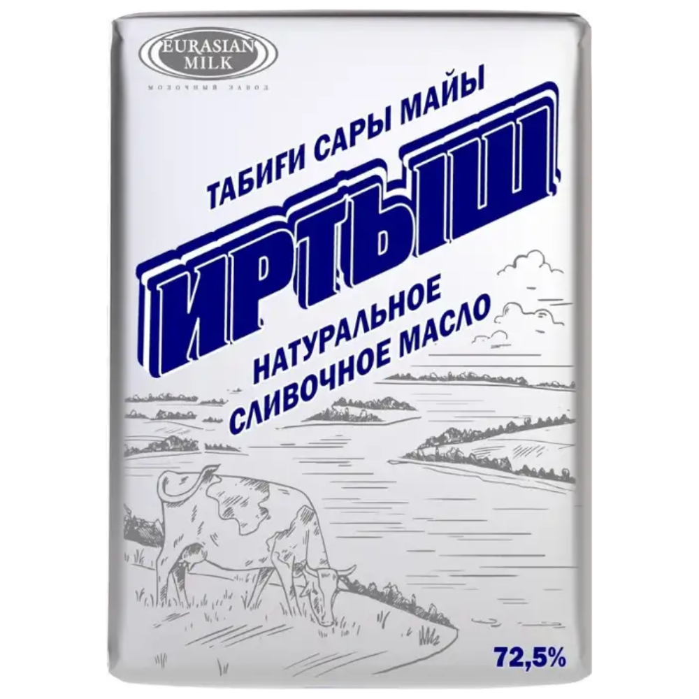 Масло сливочное Иртыш 72.5% 180 гр