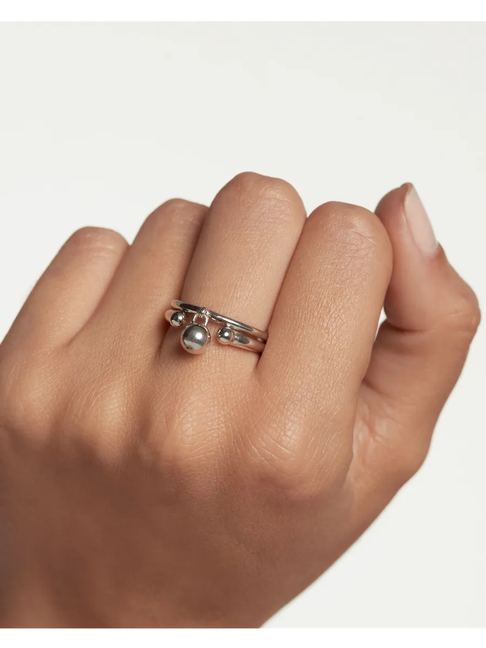 Кольцо Berlin Серебро 925 пробы покрытое родием