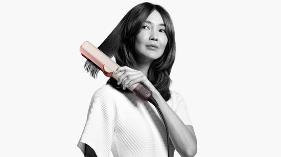 Выпрямитель для волос Dyson Airstrait HT01 (розовая керамика/розовое золото) UK