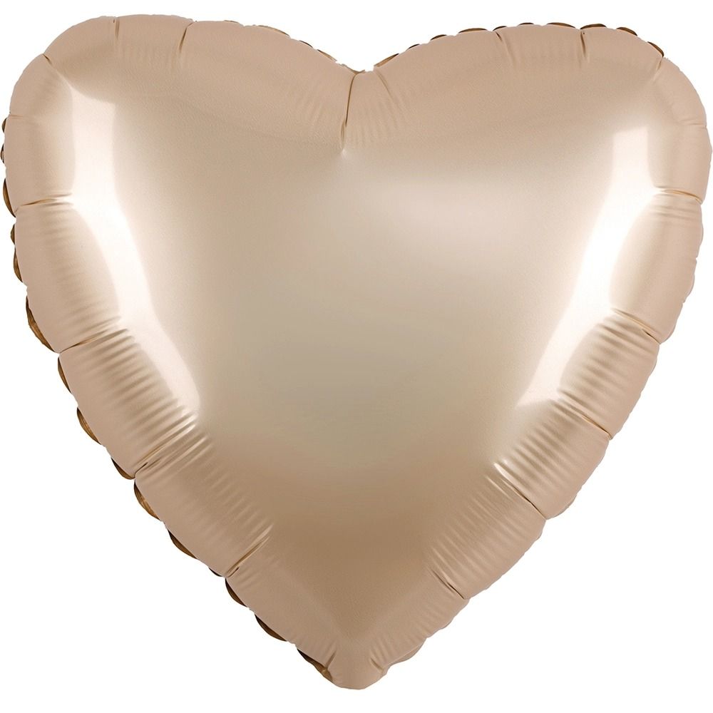 Сердце Звездное Золото, Матовый Fm 18"