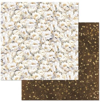 Бумага "Звездная незнакомка. Пионовая бесконечность" (ScrapMania)