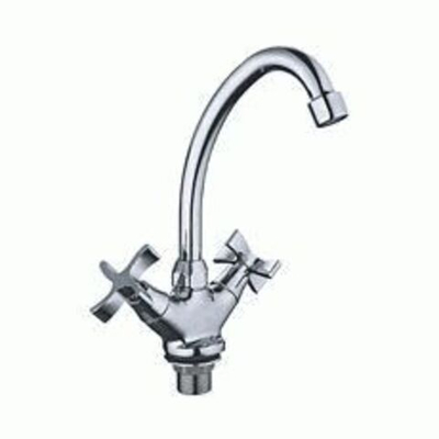 смеситель кухня LEDEME крест керамика гайка L4822