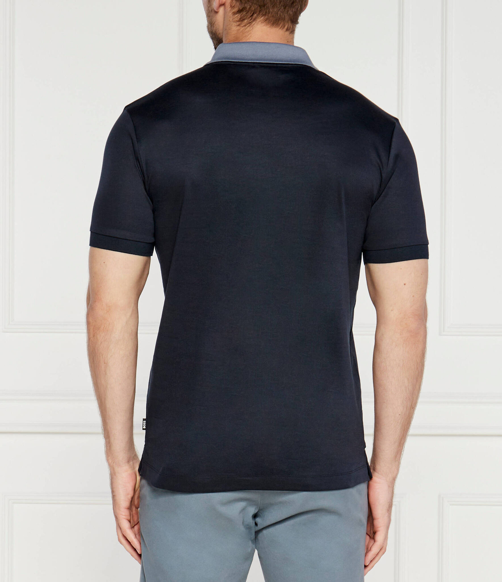 Поло H-Phillipson BOSS BLACK - темно-синий(50521127)