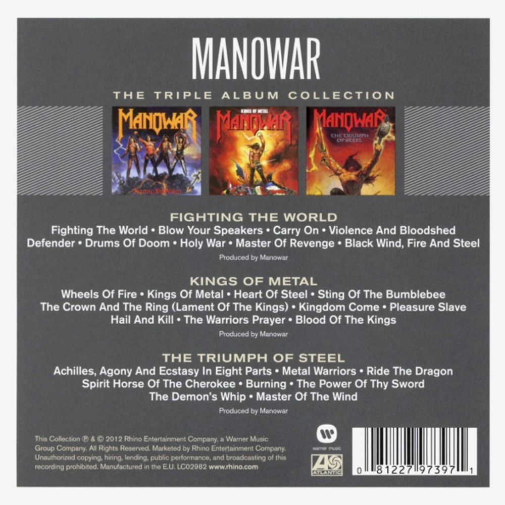 Manowar / The Triple Album Collection (3CD)