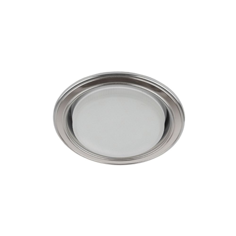 KL35 SN/CH Светильник ЭРА под лампу Gx53,220V, 13W,сатин никель/хром | Встраиваемые светильники Для ламп GX53