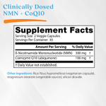 Doctor's Best, NMN и коэнзим Q10, 60 растительных капсул