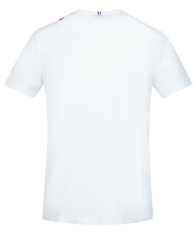 Мужская теннисная футболка Le Coq Sportif TRI Tee SS No.1 M - new optical white