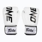 Боксёрские перчатки Fairtex ONE X Fairtex Boxing white