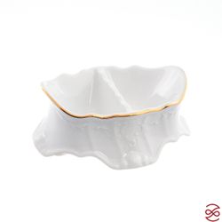 Прибор для специй двойной Bernadotte Белый узор