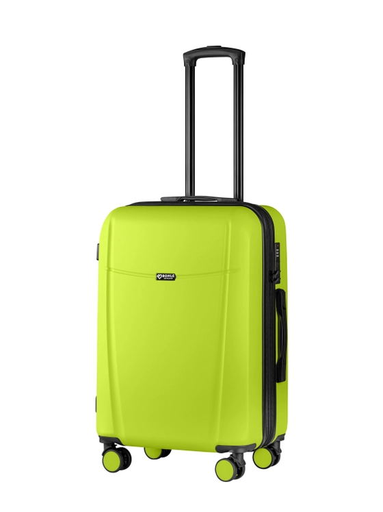 Чемодан Bonle размер М Салатовый
