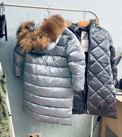 Детское пальто на пуху Moncler Coat