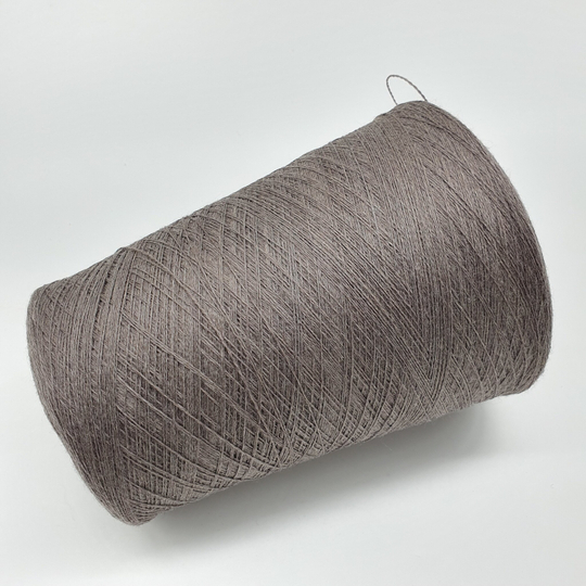 Пряжа Zegna Baruffa Cashwool 2/30 (100% мериносовая шерсть гребенная), 1500м/100гр, темный тауп