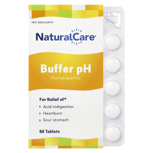 NaturalCare, Buffer pH, 60 таблеток