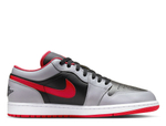 Кроссовки Air Jordan 1 Low Black/Cement Grey/White/Fire Red