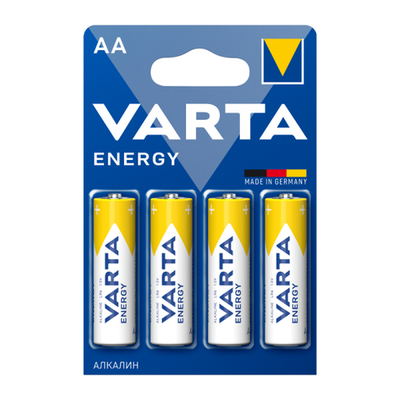 Элемент питания VARTA ENERGY LR6 BL4 4106 (1/20/100)