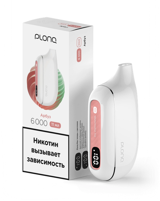 Одноразовый Pod Plonq Plus Max - Арбуз (6000 затяжек)