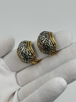 Клипсы полукольца биколор