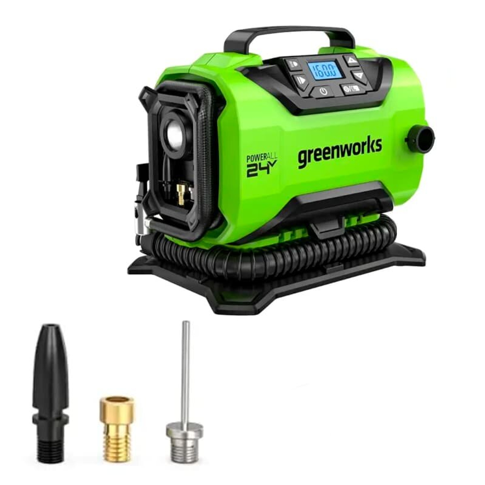 Компрессор аккумуляторный GREENWORKS ACG301,24В,без АКБ и ЗУ (3400807)