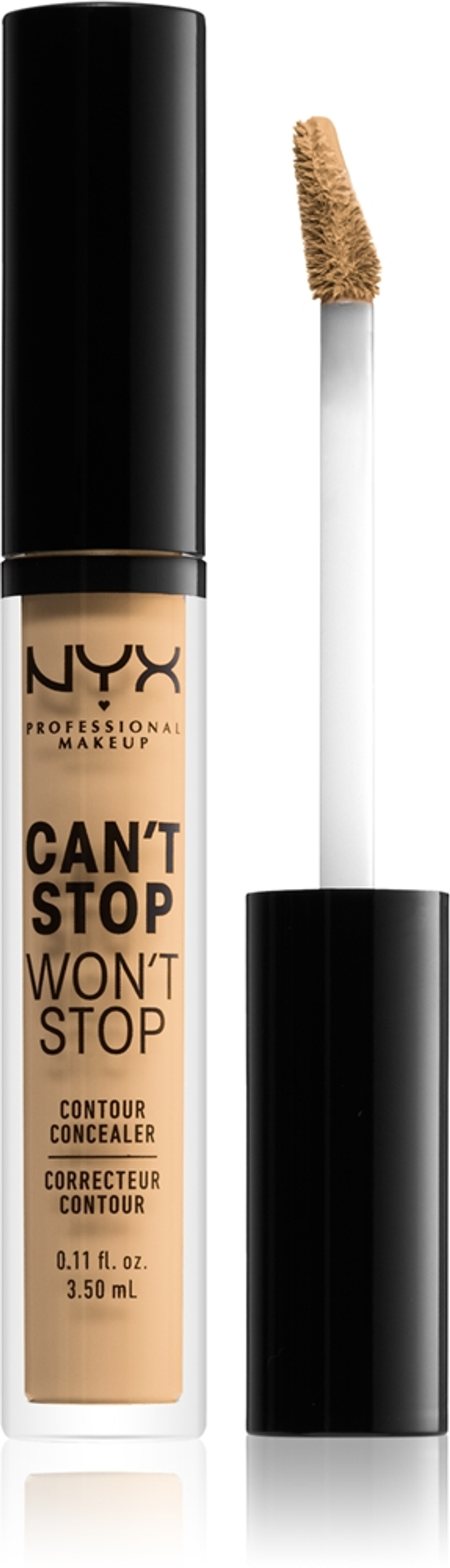 NYX Professional Makeup Can't Stop Won't Stop - Корректор в жидкой текстуре оттенок 08 True Beige, 3 ml