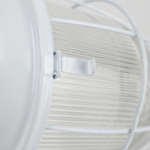 Светильник ЭРА НСП 41-200-003 с решеткой Желудь сталь стекло IP54 E27 max 200Вт 172х306х315 белый