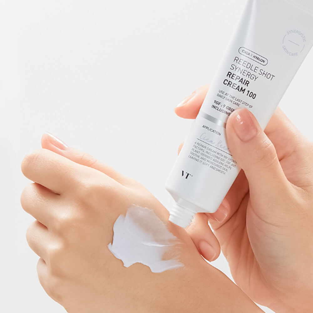 Успокаивающий крем с EGF и микроиглами VT Cosmetics Reedle Shot Synergy Repair Cream 100