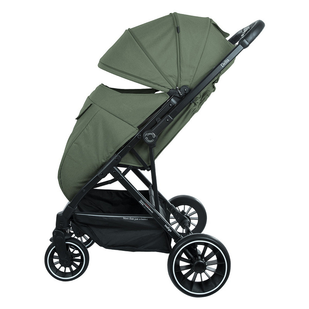 Прогулочная коляска Indigo Delta оливковый