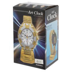GAEM Часы настольные декоративные (1xAA н/п), L8,5 W10 H19,5 см