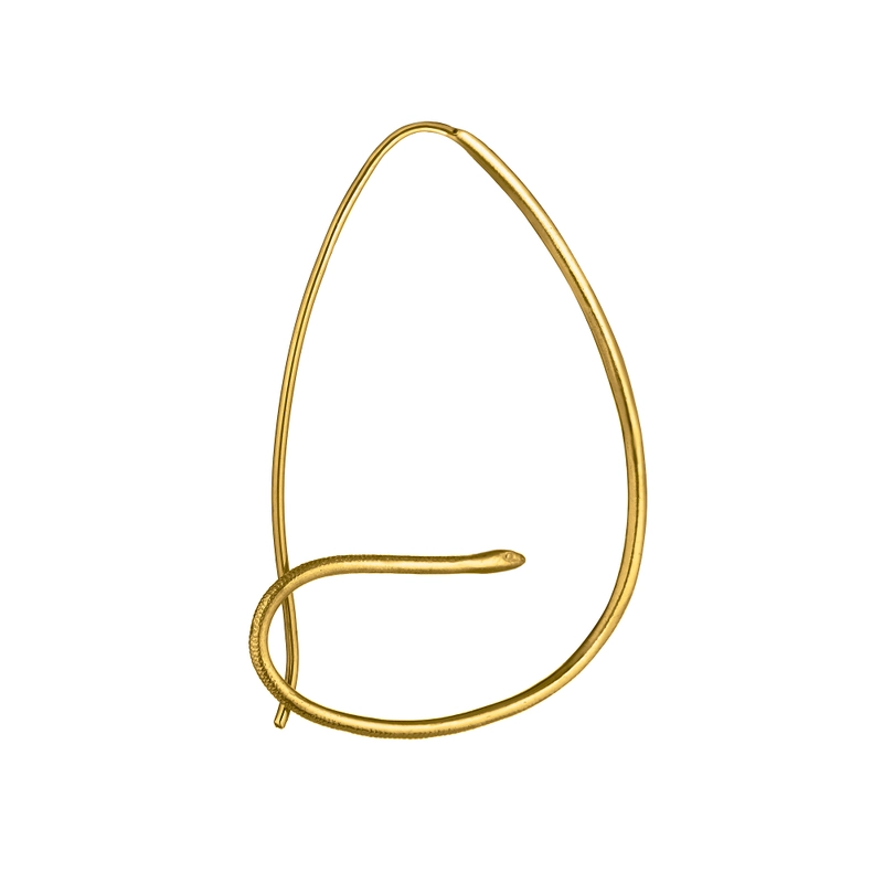 Серьга Пробуждение – Золото
