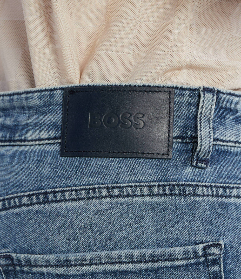 Джинсы Delaware3-1 BOSS BLACK - голубой(50513631)