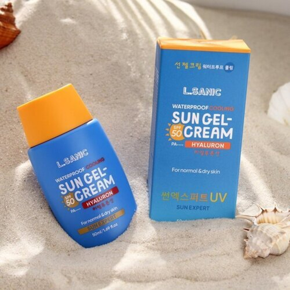 L.Sanic Гель-крем для лица солнцезащитный spf 50/pa++++, 50мл