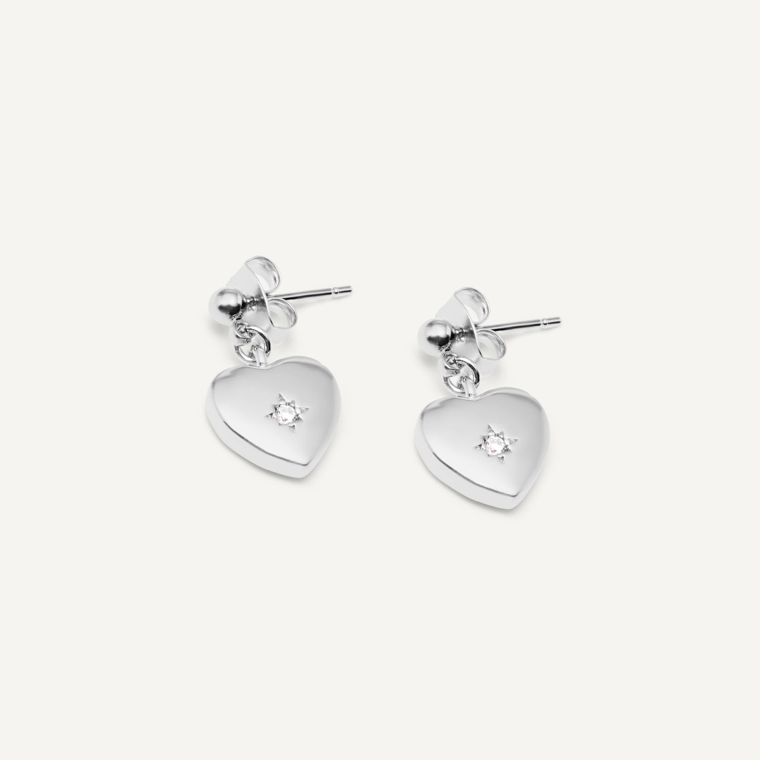 Серьги Place In The Heart Earrings – Silver