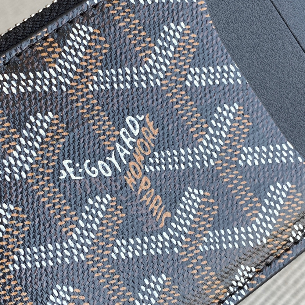 Goyard Bourbon Zipped Card Holder (11 colors)