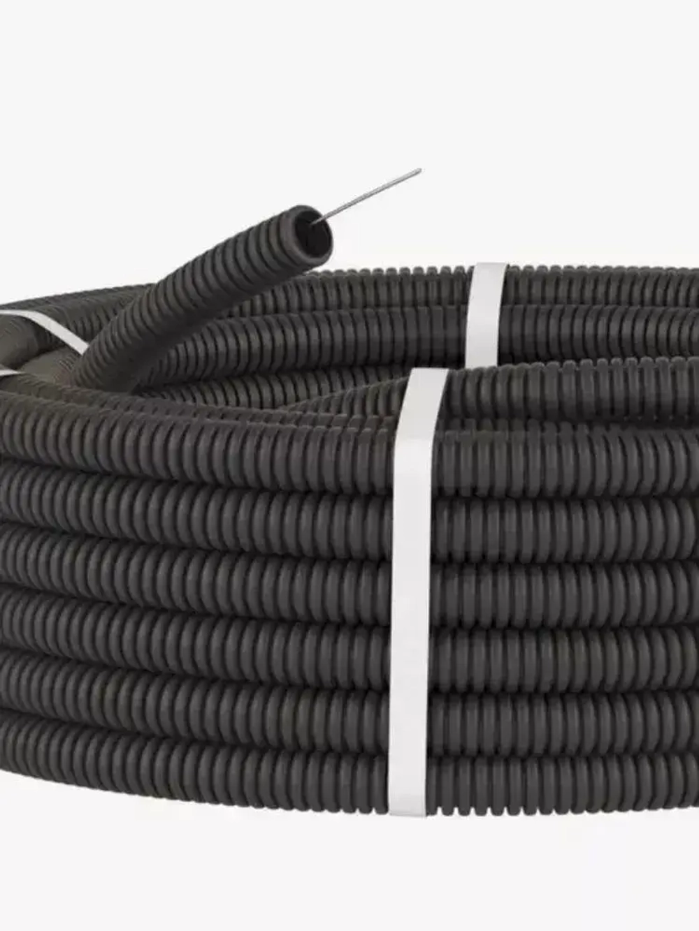 Гофрированная труба ПНД для электрики 20 мм,50 м.