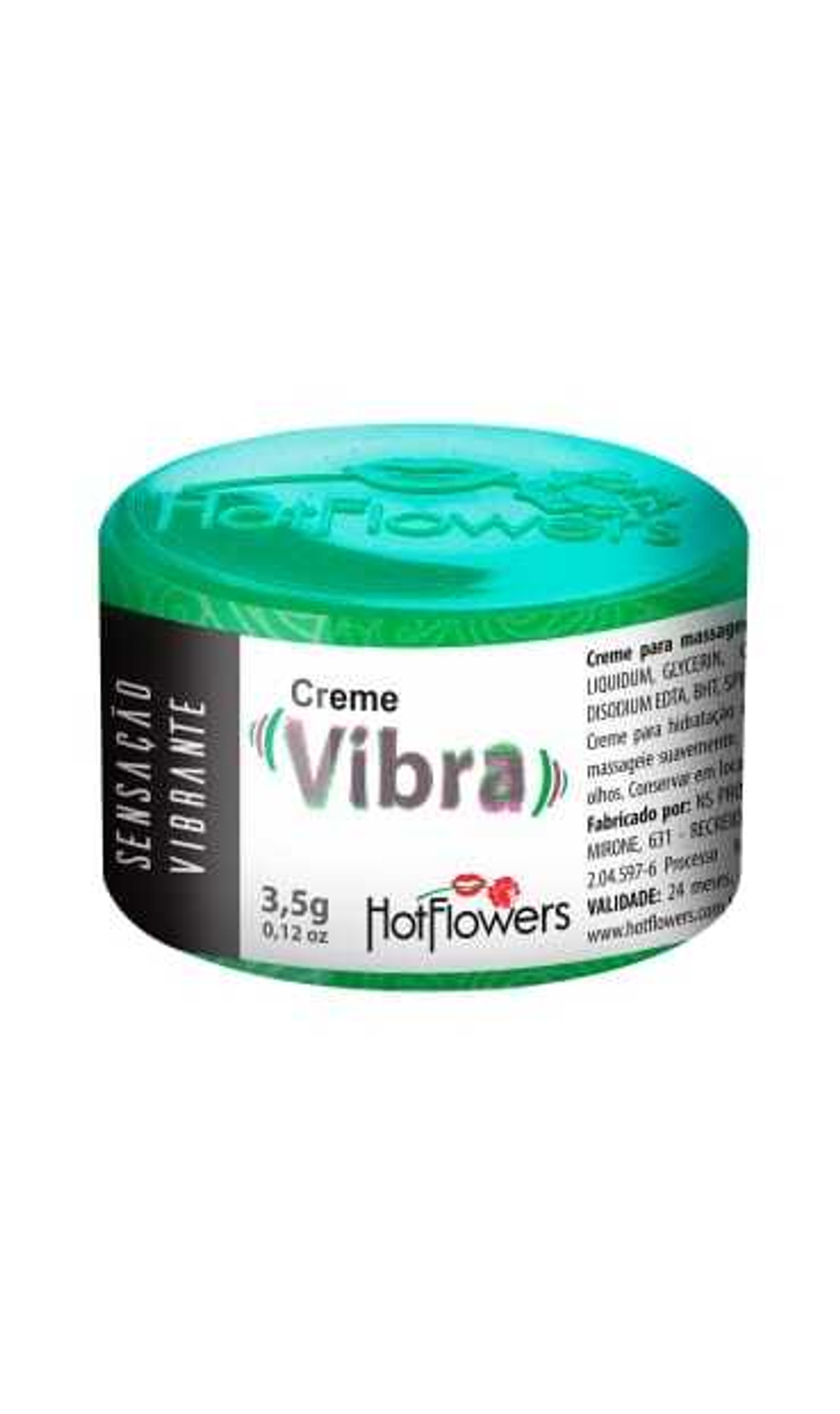 HotFlowers VIBRA - Крем с эффектом жидкого вибратора.