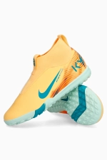 Сороконожки Nike Zoom Mercurial Superfly 10 Academy Mbappe TF Junior - оранжевый