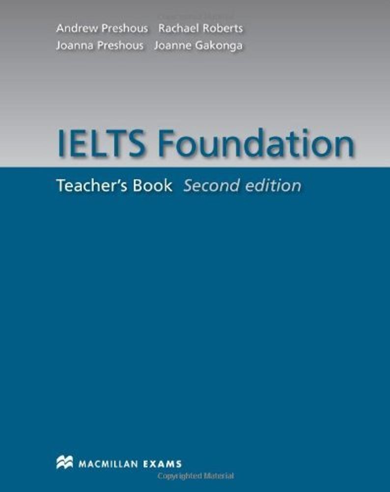 IELTS Foundation 2Ed Teacher&#39;s Book
