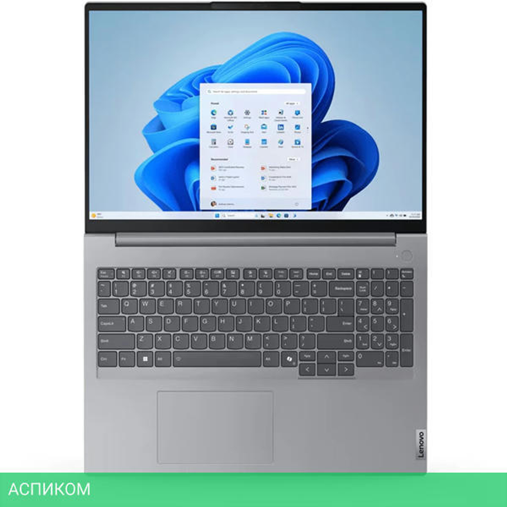 Ноутбук Lenovo Thinkbook 16 G7 IML Arctic Grey (21MS003GGQ)