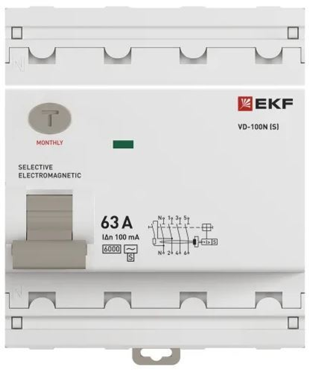 УЗО  EKF E1046MS63100
