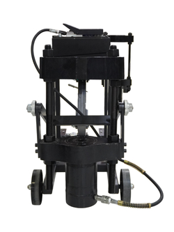 WDK-TKS75E Выпрессовщик шкворней (шкворнедав) гидравлический 75т. С рамой и пневмогидравлическим насосом