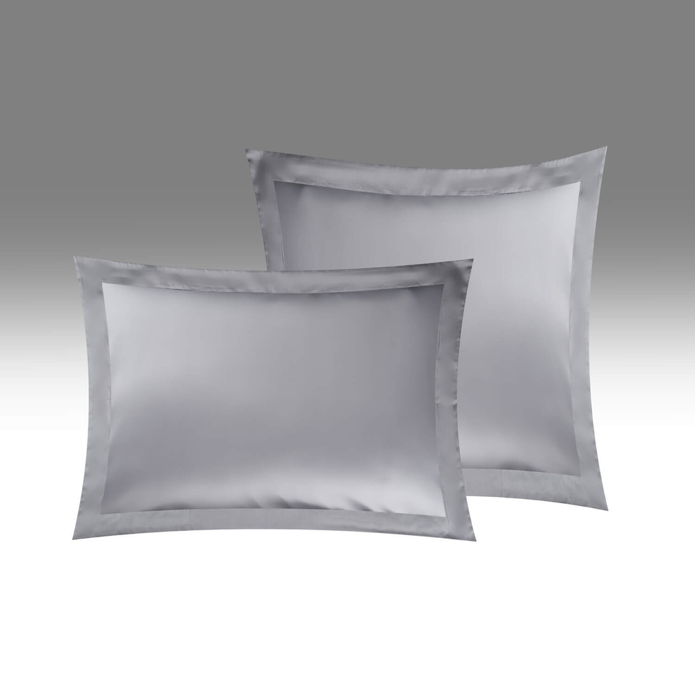 Наволочки 2шт 50х70 Sharmes Basic светло-серые