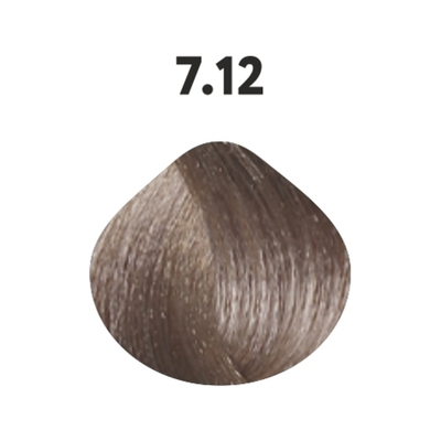 7.12 крем-краска KAARAL Baco Color Collection блондин пепельно-фиолетовый - 100 мл.