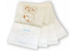 Бумажные мешки-пылесборники универсальные для пылесосов, 4 штуки, 5 литров