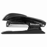 Степлер №24/6, 26/6 металлический BRAUBERG "Office Expert", до 25 листов, черный, 228593