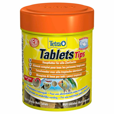 Tetra FunTips Tablets - приклеивающиеся таблетки (лакомство для рыб)