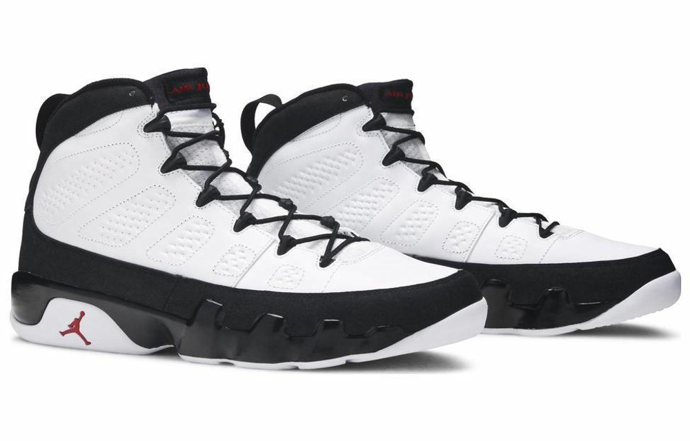 Кроссовки Jordan Air Jordan 9 Retro White Black Red