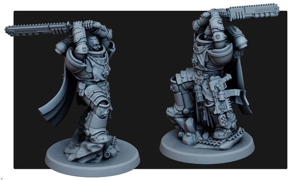 Space Marine Leader 1