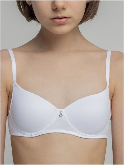 Бюстгальтер для подростков KEY TBМ-122 белый