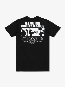 Футболка MANTO FIGHTER SOUL чёрная