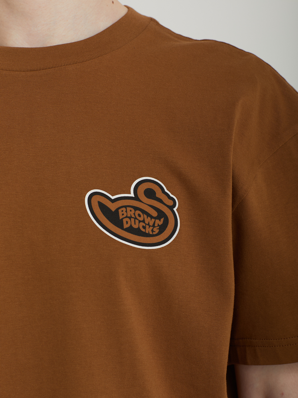 Мужская Футболка Brown Ducks