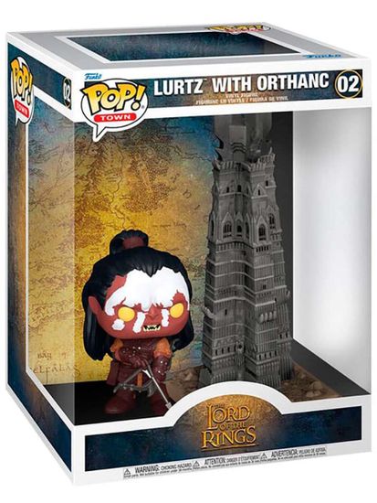 Фигурка Funko POP! Town LOTR S9 Lurtz with Orthank (02) 86431 / Фигурка Фанко ПОП! По мотивам вселенной "Властелин колец", Луртц